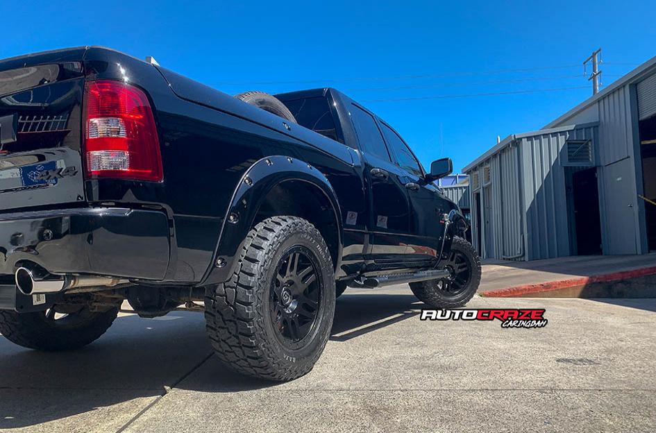 DODGE RAM RECOIL MATTE BLACK